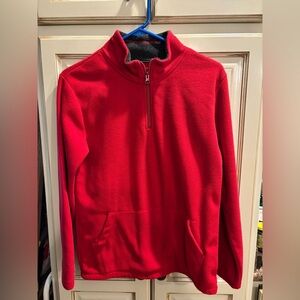 Children's place fleece pullover boys size 14 xl red
